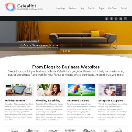 примеры сайтов и блогов сделанных на WordPress