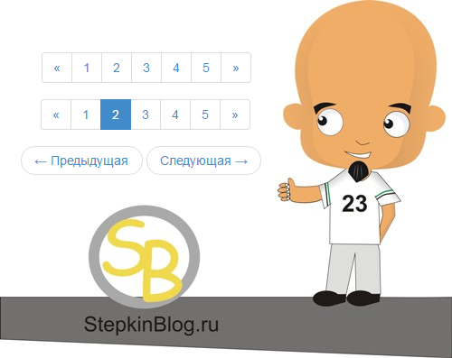 Пагинация (pagination) – Bootstrap 3