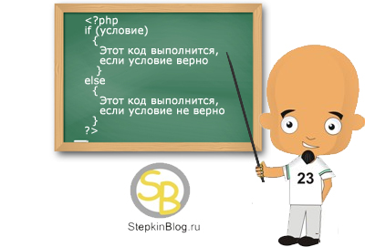 Оператор условия if-else